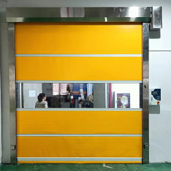 LED বা চীনা ম্যান মেশিন ইন্টারফেস পরিষ্কার কর্মশালার জন্য শিল্প দ্রুত রোলার শাটার