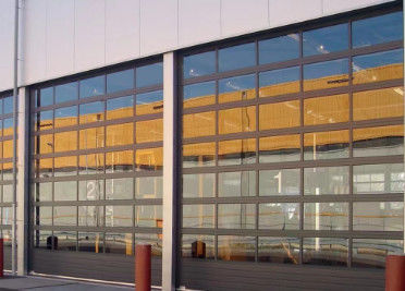 কেনা অগ্নি সুরক্ষা প্রদর্শনী হলের জন্য স্বচ্ছ অ্যালুমিনিয়াম শিল্প শাখা দরজা online manufacture